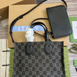 Gucci Ophidia GG Medium Tote Bag 772183 Black